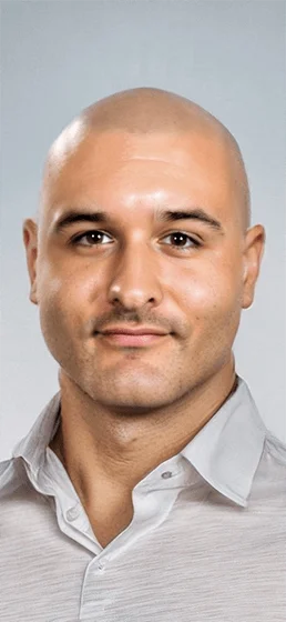 Source face photo used for the AI face swap